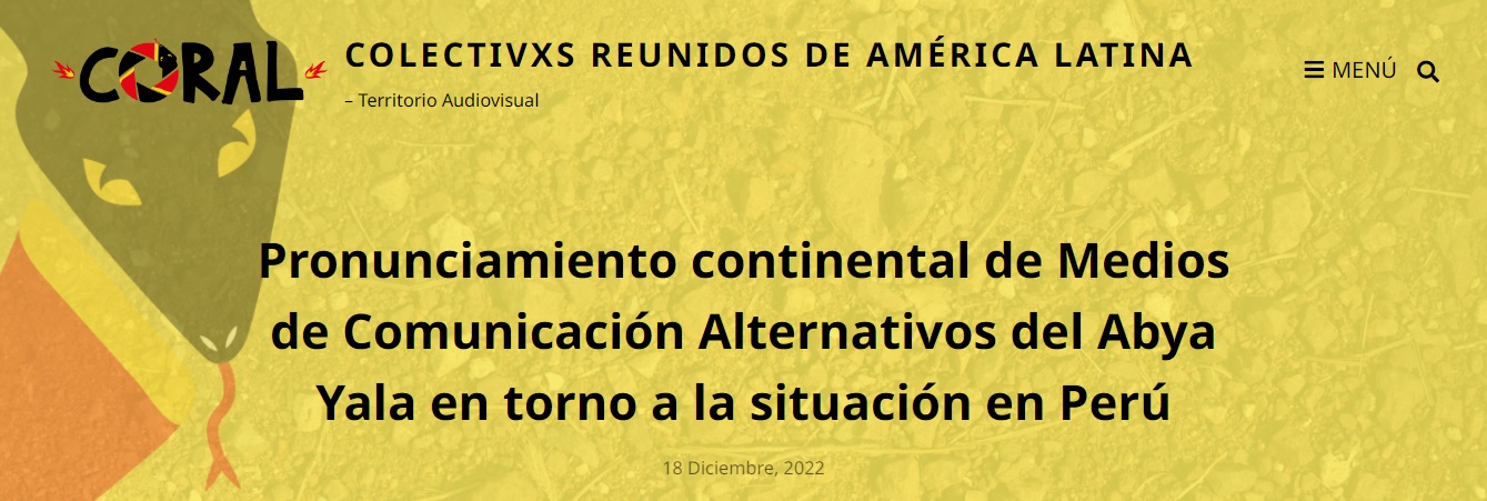 pronunciamiento red coral_perú